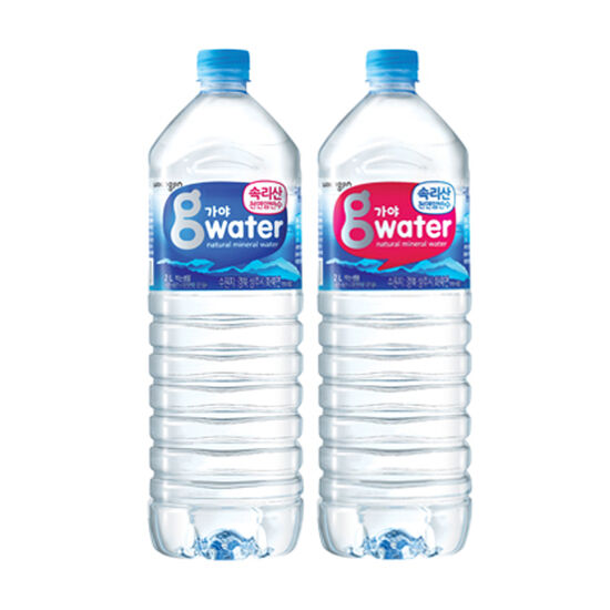 웅진식품 가야 G 워터 먹는샘물 2L (6개)_이미지