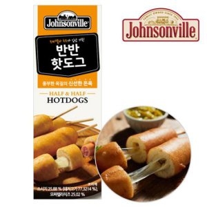 쟌슨빌 반반 핫도그 80g (1개)