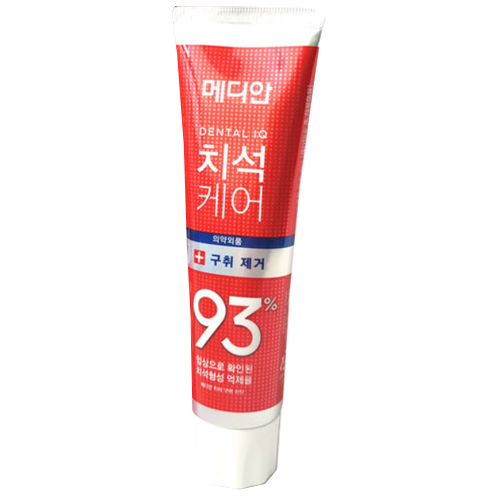 메디안 덴탈IQ 치석케어(93%) 구취제거 치약 120g (18개)_이미지
