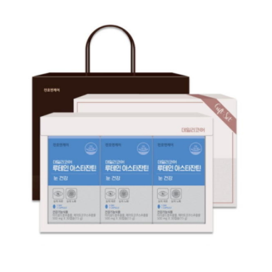 데일리코어 루테인 아스타잔틴 30캡슐 3개입 세트 (1개)_이미지