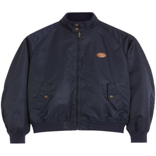 발렌티노 GARAVANI Navy blue nylon jacket 6V3CIP605CM 598