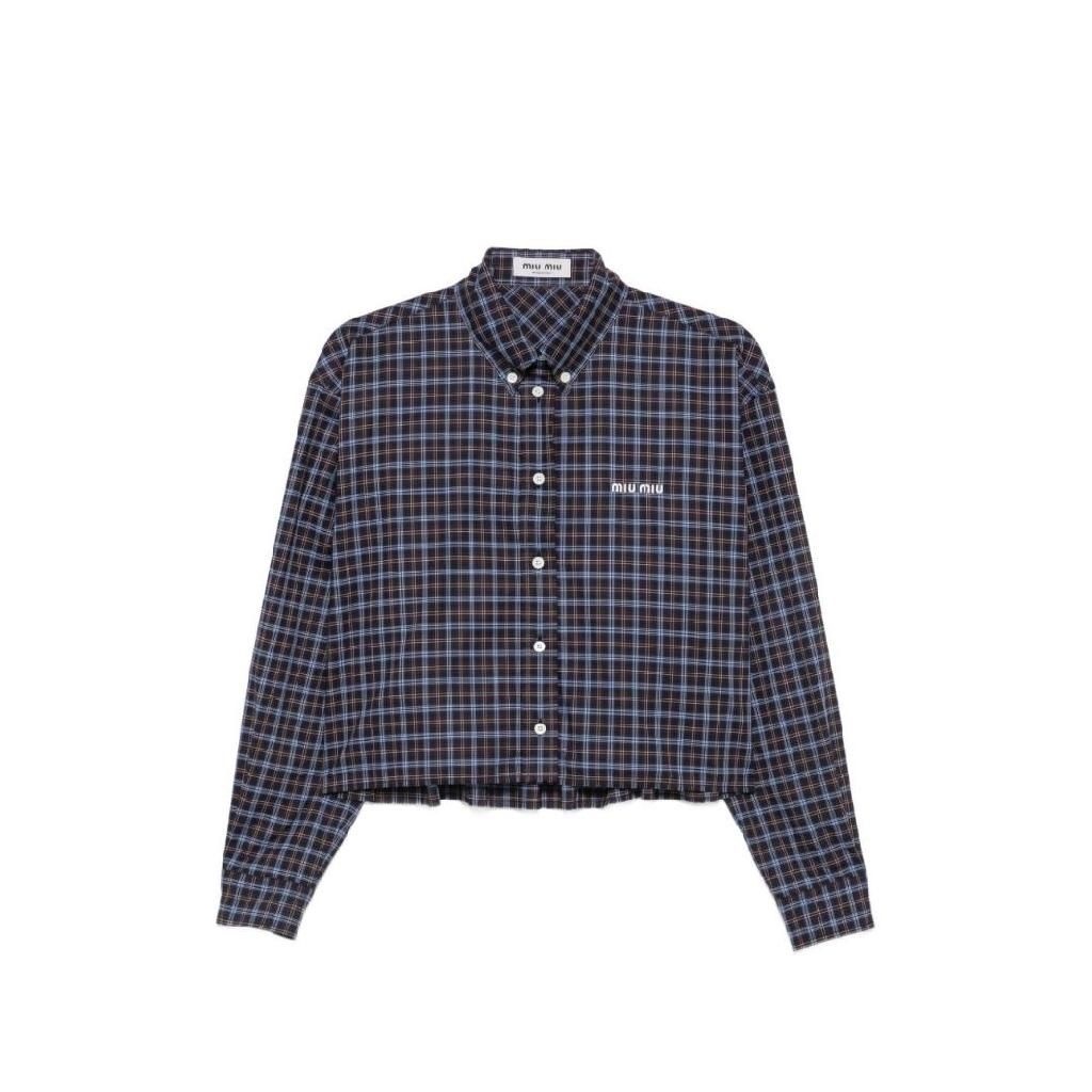 미우미우 LONGSLEEVEDSHIRTS MK165919U3F057W B0712210873_이미지