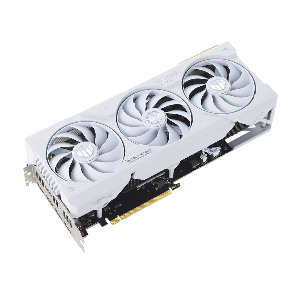 ASUS TUF Gaming 지포스 RTX 4070 Ti SUPER O16G OC D6X 16GB White 인텍앤컴퍼니_이미지