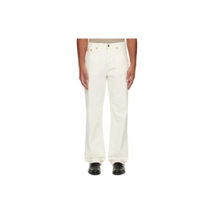 누디진 남성 오프 화이트 터프 토니 데님 진 252078M186002