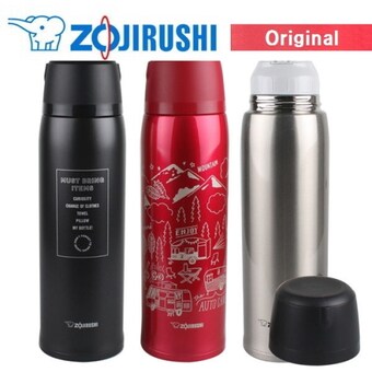 조지루시 SJ-JS10 <b>1L</b> 대용량 보온병 보냉병 원터치 컵