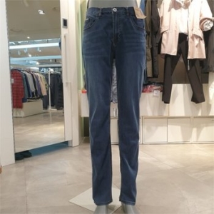 SH01 남여공용 밴드 스판 스트레이트 일자 청바지 NQJ142-S69 S9636187