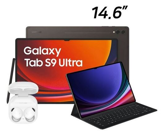 삼성전자 갤럭시탭S9 울트라+버즈2 프로,슬림 키보드 (램12GB,256GB)_이미지