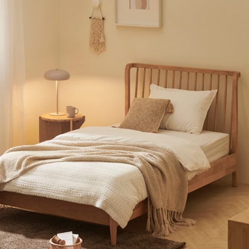 더메이드 한샘몰 리브 내추럴 원목 침대 SS (매트별도)