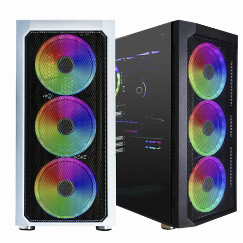 대양케이스 ME NO.8 RGB 강화유리 (화이트)