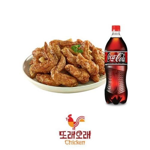 또래오래 단짠윙봉+콜라1.25L