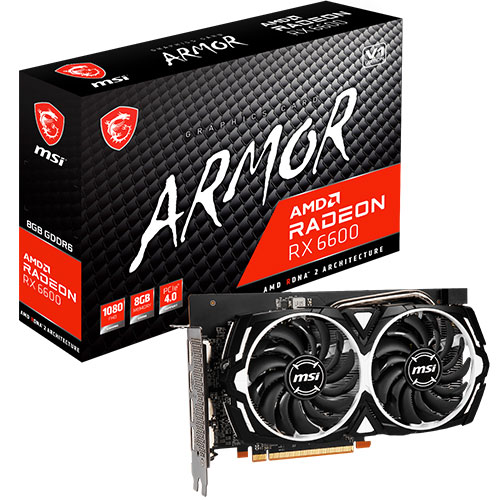 MSI 라데온 RX 6600 아머 V1 D6 8GB
