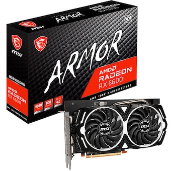 MSI <b>라데온</b> <b>RX</b> <b>6600</b> 아머 V1 D6 8GB