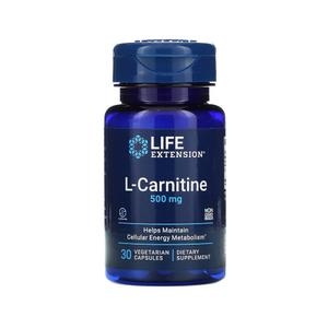 라이프익스텐션 L-카르니틴 500mg 30캡슐 (1개)_이미지