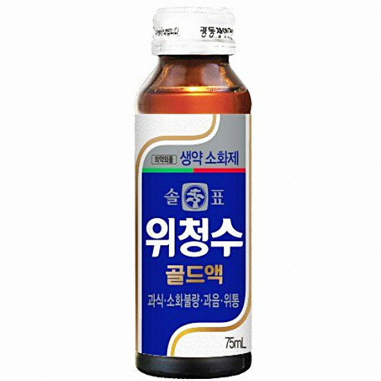 광동제약 솔표 위청수 골드액 75ml (60개)