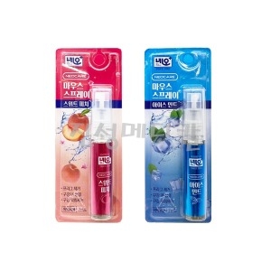 마우스스프레이 7ml 피치 2개 민트 2개