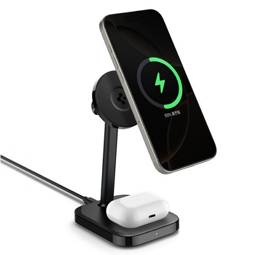 슈피겐 Qi2 2in1 맥세이프 무선충전기 PF2402