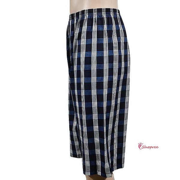 팬츠 7부 남성 파자마 반바지 남자 여름 잠옷 수면 겨울def172