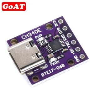 아두이노 프로 미니용 대체 모듈 TYPE-C 인터페이스 USB to TTL 직렬 변환기 CH340E MSOP10 5V 3.3V_이미지