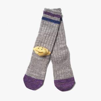 캐피탈 60YARNS GRANDRELLE IVY RAINBOWY HAPPY HEEL-HOLD SOCKS/GRAY /KAE2M800..