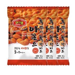 머거본 후렌치 후라이드 아몬드 40g (3개)_이미지