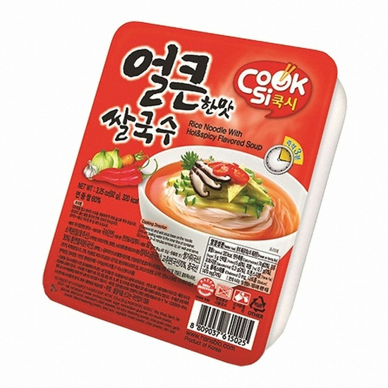 한스코리아 쿡시 얼큰한맛 쌀국수 92g (12개)