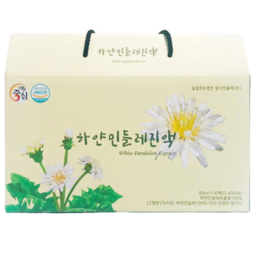 양구민들레 하얀민들레진액 80ml 30포 (1개)
