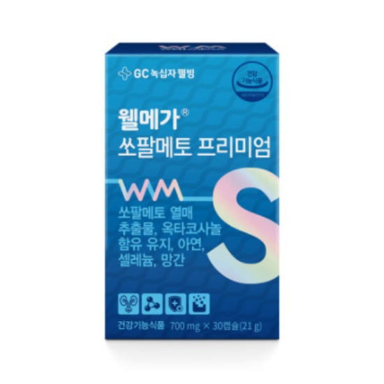 GC녹십자웰빙 웰메가 쏘팔메토 프리미엄 30캡슐 (3개)_이미지
