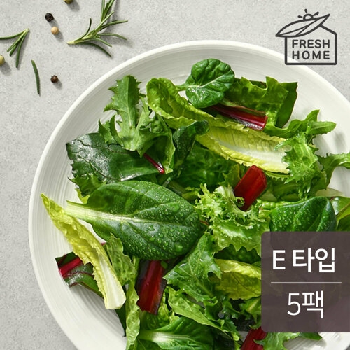 프레쉬홈 이지 샐러드 E타입 90gx5팩 450g