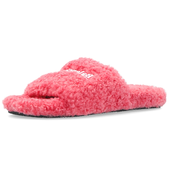 발렌시아가 퍼리 슬라이드 654261 W2DO1 5596