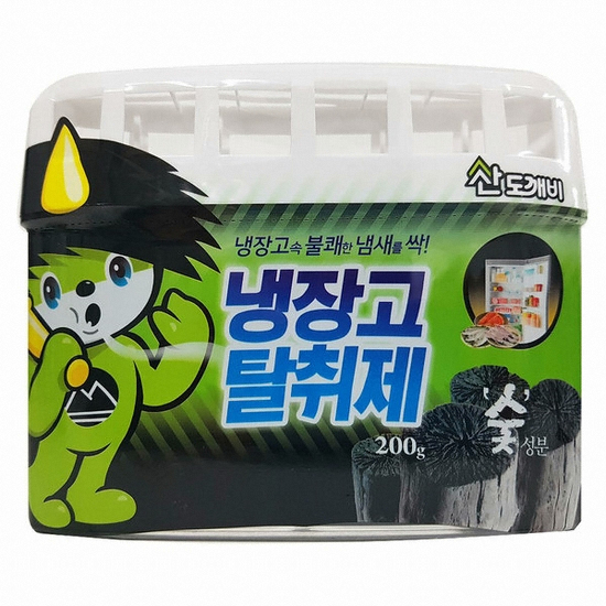 산도깨비 냉장고 탈취제 숯 200g (6개)_이미지