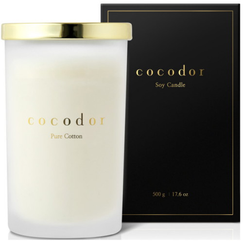 코코도르 소이캔들 라지자 500g (1개)_이미지