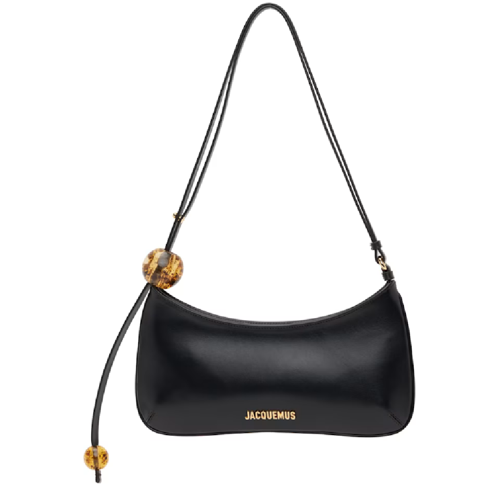 자크뮈스 블랙 레 클래시크 르 비주 펄 숄더백 23E231BA057 3000 T