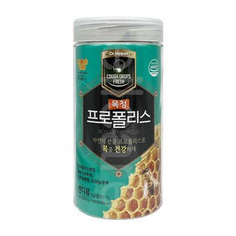 한양제과 닥터헬퍼 목청 <b>프로폴리스</b> 4.5g 48정