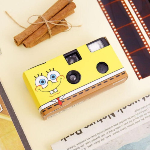 아트박스 스폰지밥 일회용 필름 카메라