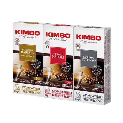 킴보 나폴리 네스프레소 호환 캡슐커피 [10개]