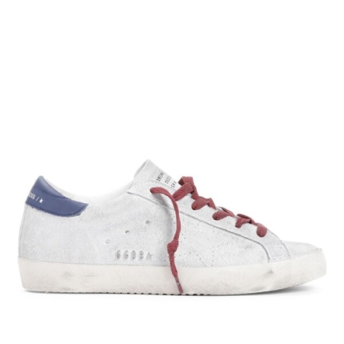 골든구스 슈퍼스타 퍼포레이티드 사이드 레이스업 스니커즈 GWF00105F006_이미지