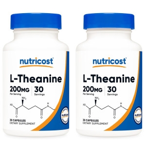 뉴트리코스트 l-테아닌 200mg 30캡슐 (2개)