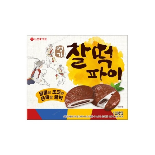롯데제과 명가 찰떡파이 350g (9개)_이미지