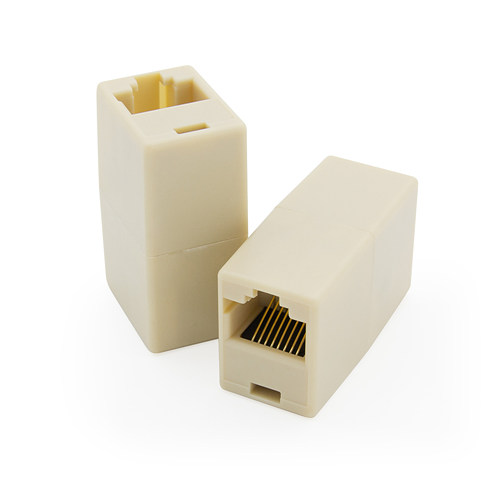 탑라인에이치디 HDTOP HT-I26 RJ45 8P8C I형 랜커플러 (아이보리, 100개)_이미지