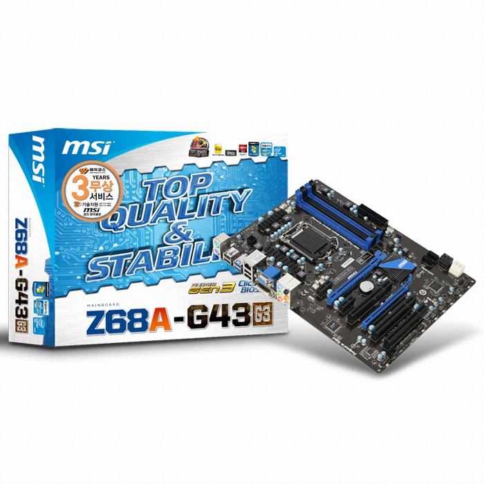 MSI Z68A-G43 Gen3