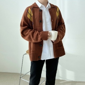 리빌모아 남자 빅사이즈 남자가디건 맨투맨 니트가디건 가디건DJ CA S2LCHE1010M 스카이블루 트렌디 감성의 스마트한 쇼핑공간_이미지