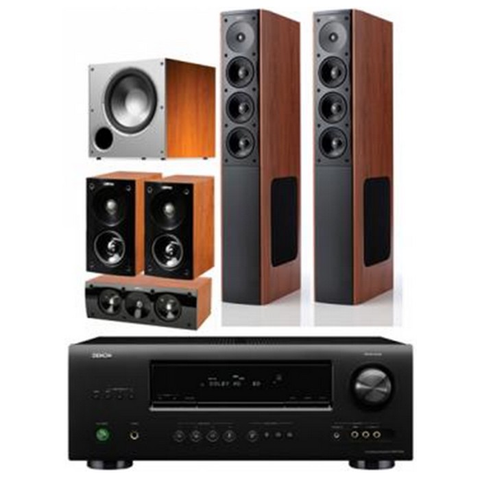 야모 S608 5.1채널 + 데논 AV리시버 (AVR-1312, PSW10)_이미지