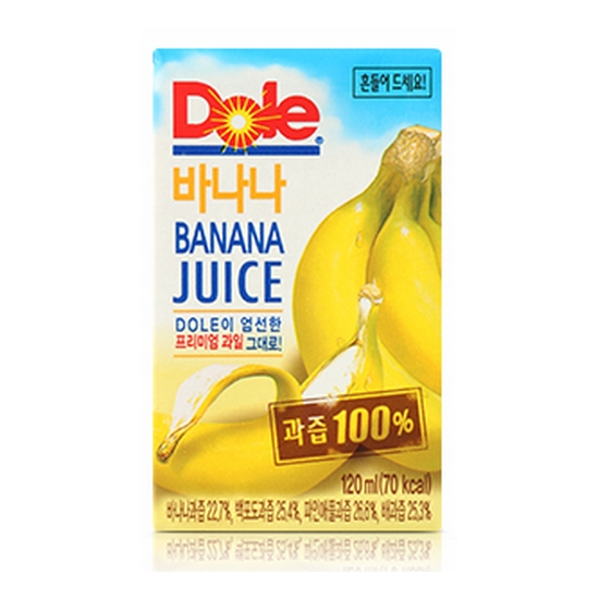 Dole 바나나 주스 120ml (32개)_이미지