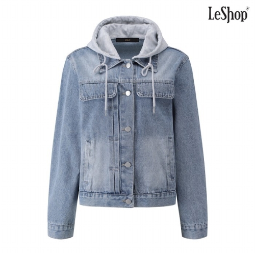 데일리 데님 후드 긴팔 자켓 DP3JK003A