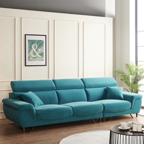 폴로까사 로한 사하라 아쿠아텍스 패브릭 소파 4인용 (스툴포함)_이미지