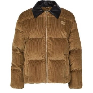 쉬크 리빌 사이드 포켓 모던 실루엣 코듀로이 푸퍼 패딩 140967725_이미지