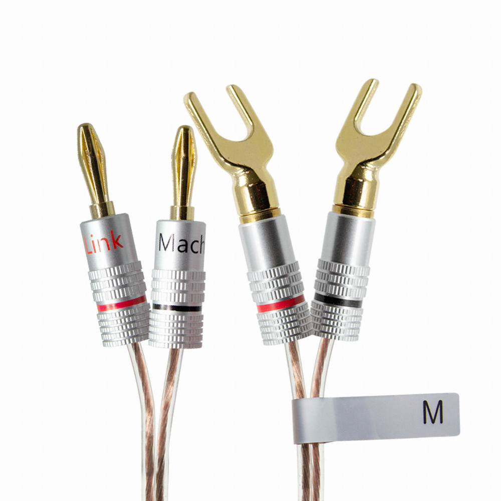 마하링크 국산 GGUK 30C 콤보 바나나 TO 말굽 케이블 (ML-C3GM05, 5m)_이미지