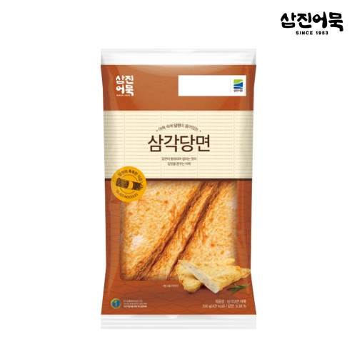삼진식품 삼진어묵 삼각당면 1봉 6개 330g