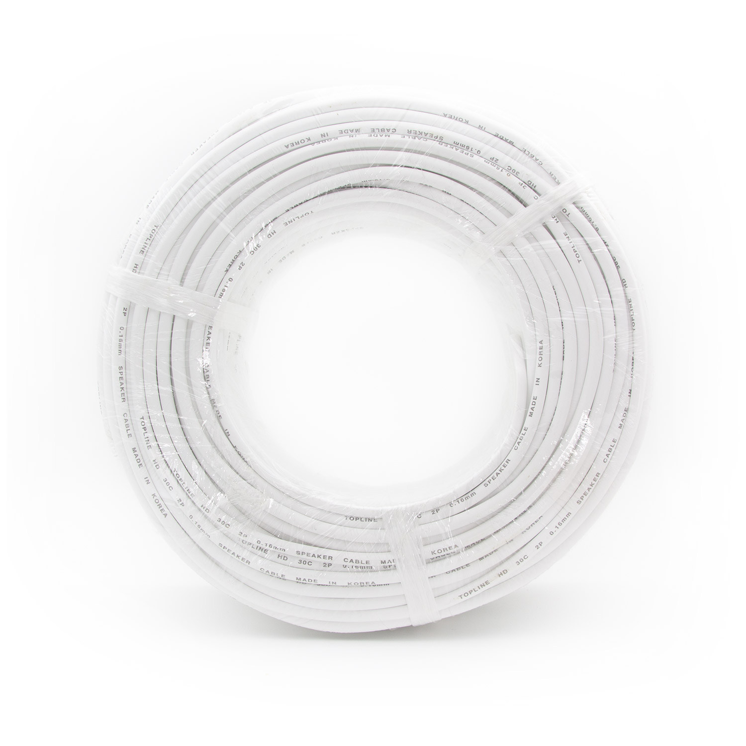 페어 스피커케이블 30C 화이트