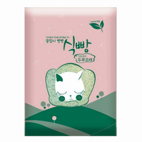 뭉침이 빵빵 식빵 가는입자 두부모래 녹차 2.8kg